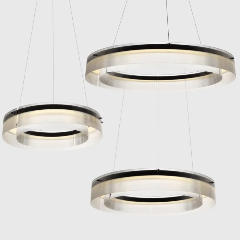 Transparent Round Pendant Ceiling Light | Dia 700 MM