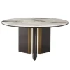 TRI-TRI Round Dining Table with Turntable | Dia: 1.5M