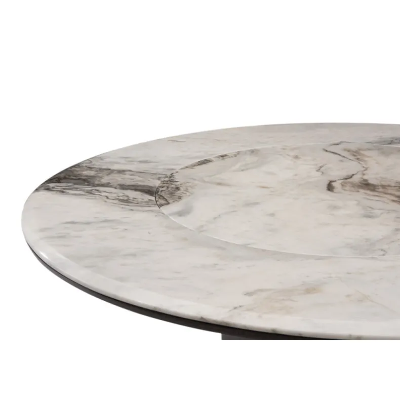 TRI-TRI Round Dining Table with Turntable | Dia: 1.5M