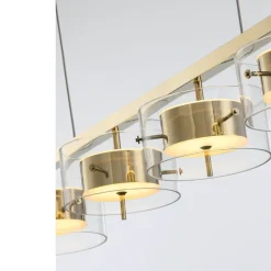 Tube Chandelier | 4 Lights
