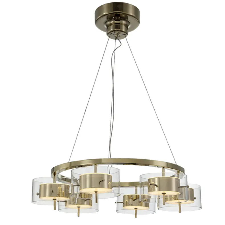 Tube Chandelier | 4 Lights