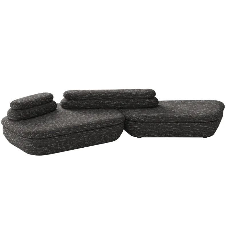 YAU-YAU Four Seater Corner Sofa | Fabric | W: 3250 mm