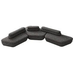 YAU-YAU Four Seater Modular Sofa | Fabric | W: 3335 mm
